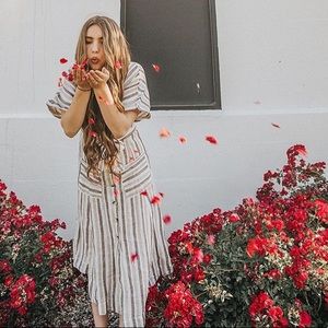 Free People Monday Midi Dress